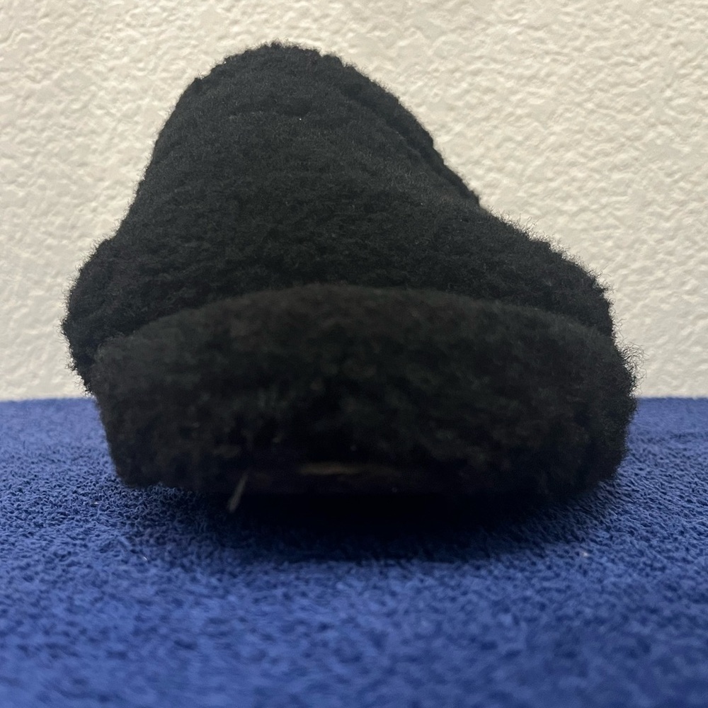 Ugg Cozy Stylish Fluff Yeah Slide Slippers Black Size 2Y - Picture 14 of 16